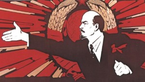 Create meme: Lenin a hand, Vladimir Ilyich Lenin, posters of the USSR Lenin