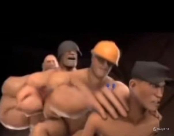 Create meme: tim fortress jocks, team fortress 2 engineer, tim fortress 2 jock