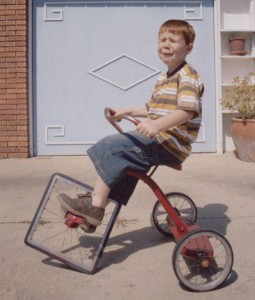 Create meme: childhood, the desire to ride a bike demotivator, kids Bicycle