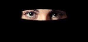Create meme: the veil, niqab pictures, a woman in a burqa