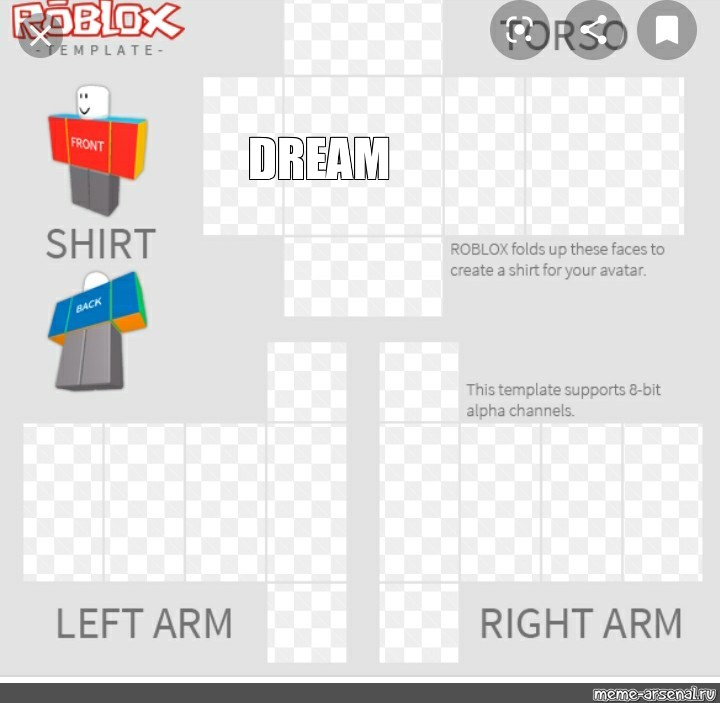 roblox dream shirt