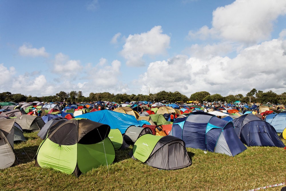 festival tent