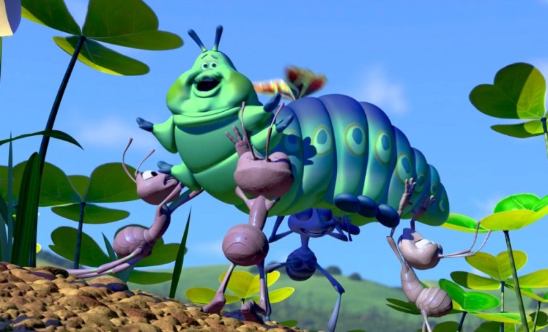 Create meme: 1998 a bug, The adventures of Flick Heimlich, The caterpillar from Flick's Adventure