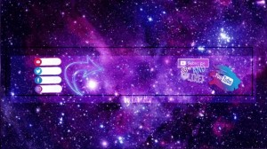 Создать мем: purple space, космос, purple galaxy