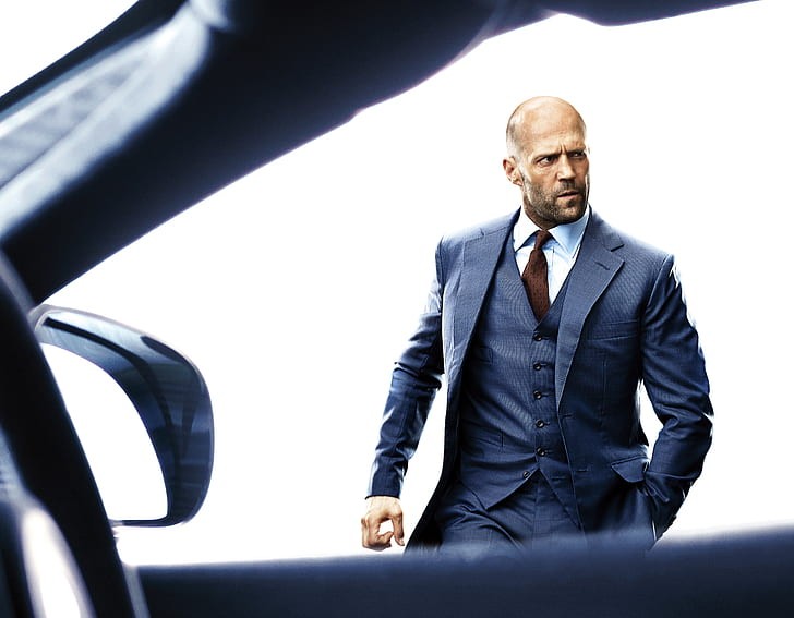 Create meme: Jason Statham Deckard Shaw, binary options, fast and furious 7 