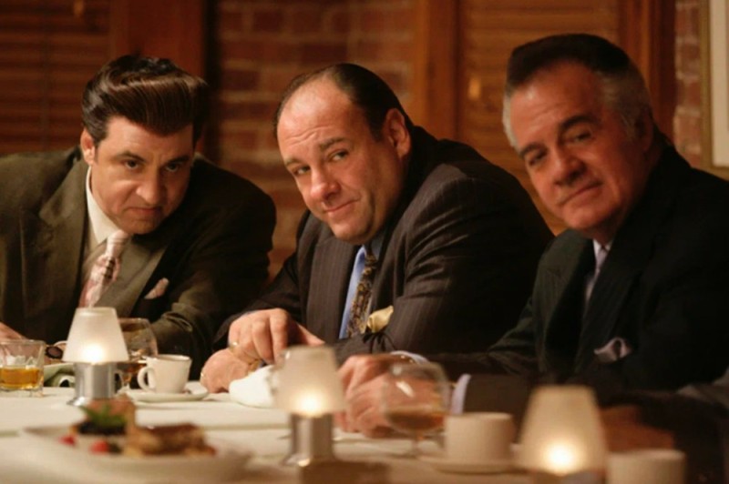 Create meme: the sopranos, Tony soprano, Steve van Zandt The Sopranos