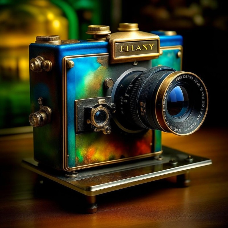 Create meme: retro camera, vintage camera, the camera 