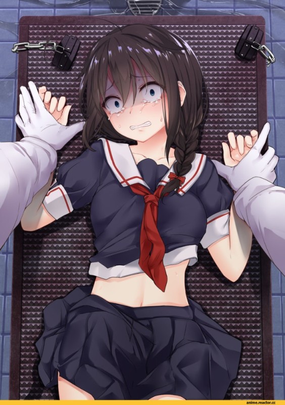 Create meme: Shigure Kancolle and the Admiral, shigure kancolle, anime girl yandere