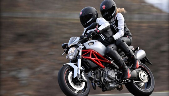 Create meme: ducati monster 796, on a motorcycle together, Ducati monster 796