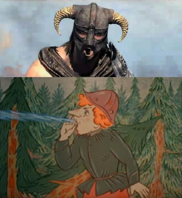 Create Meme The Elder Scrolls V Skyrim Skyrim Fus Ro Dah Pictures Meme Arsenal Com