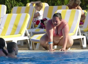 Create meme: James Paul McCartney Stella and Nancy on the beach, man on the beach, pool oops