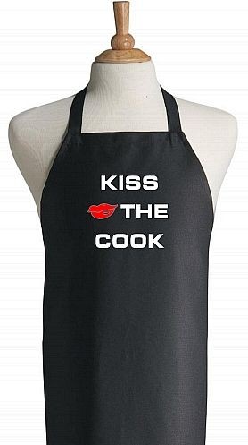 Create meme: kiss the cook apron, kiss the chef apron, men's apron