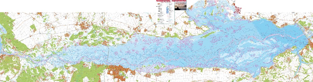 Какая максимальная глубина воронежского водохранилища.