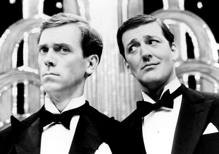 Create meme: Jeeves and Wooster , Hugh Laurie as a Young Jeeves and Wooster, Jeeves and Wooster by Hugh Laurie and Stephen Fry