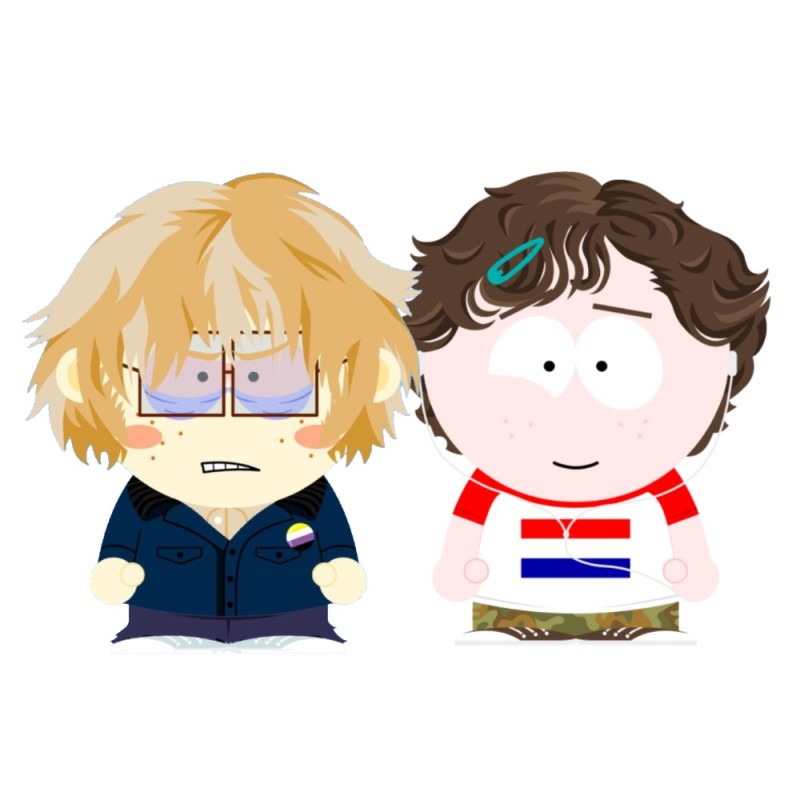 Create meme: South Park heroes, South Park characters, south park characters