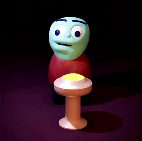 Create meme: darkness, baldis basic, Wilkins from Toy Story 4