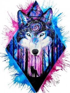 Create meme: sketches of the wolf, tattoo wolf drawing, wolf pattern