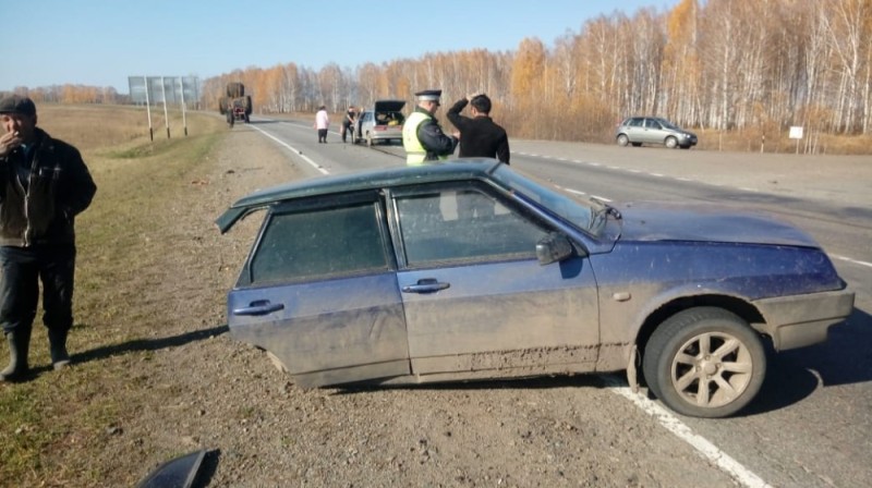 Create meme: severe road accident, Lada 2109 , broken vaz 2109 silver