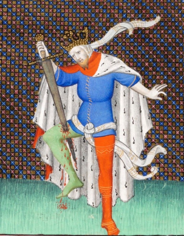 Create meme: suffering Middle Ages troubadour, medieval miniatures, Garnache the Middle Ages