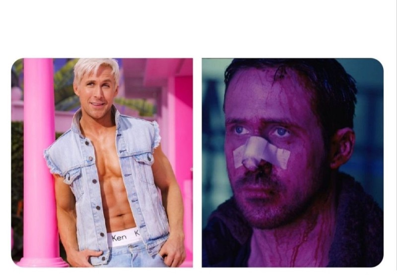 Create meme: Ryan Gosling , Ryan gosling ken, ryan gosling barbie