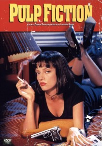 Create meme: pulp fiction poster, uma Thurman pulp fiction, pulp fiction