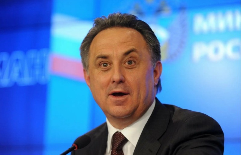 Создать мем: мутко интервью, министр спорта рф, vitaly mutko