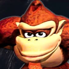 Create meme: cartoon character, donkey kong country, donkey kong