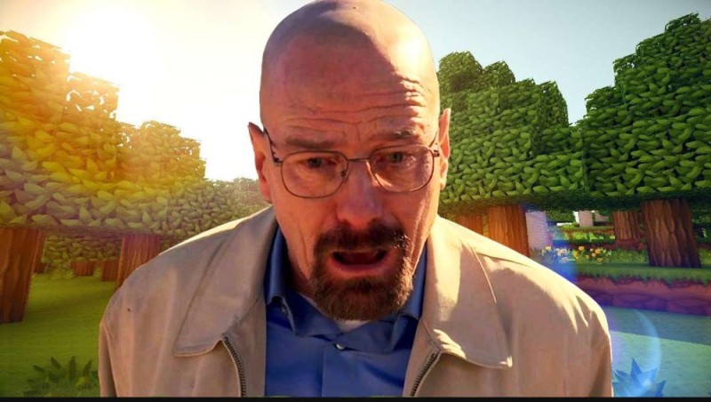 Create meme: Walter white , Walter White is crying, fox gacha life