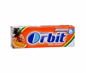 Create meme: orbit tropical mix, orbits watermelon, gum