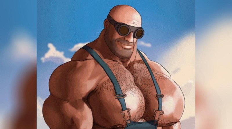 Create meme: meme Jock , team fortress 2 , cartoon jock