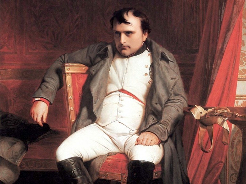 Create meme: Napoleon Bonaparte , Napoleon Bonaparte portrait, Jacques Louis David Napoleon