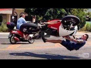 Create meme: bike, fail, epic fail