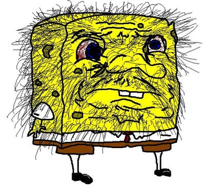 Create meme: stoned spongebob, ancient spongebob, history of spongebob squarepants