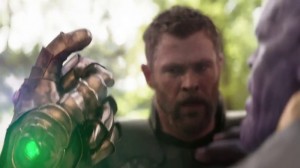 Create meme: thanos, stark snaps his fingers Avengers finale, avengers infinity war thanos