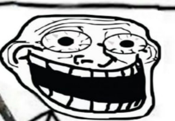 Create meme: trollface monster, crazy trollface, meme trollface