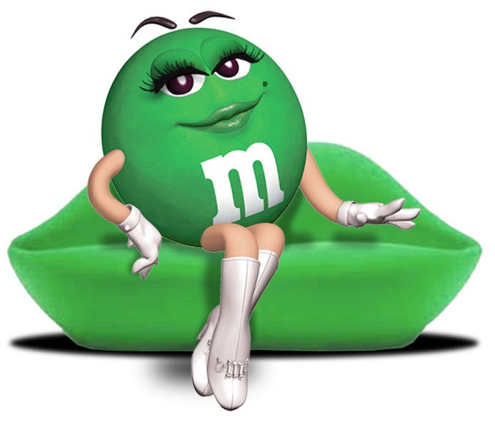 Создать мем: зеленый m&m, эмемдемс, ммдемс