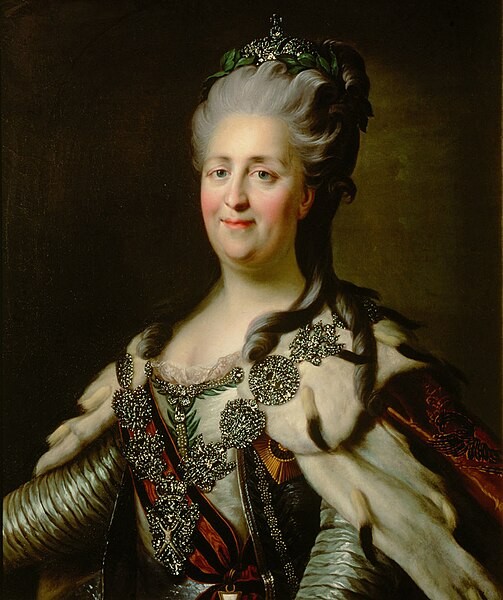 Create meme: Catherine ii, Empress Catherine the great , catherine's favorites