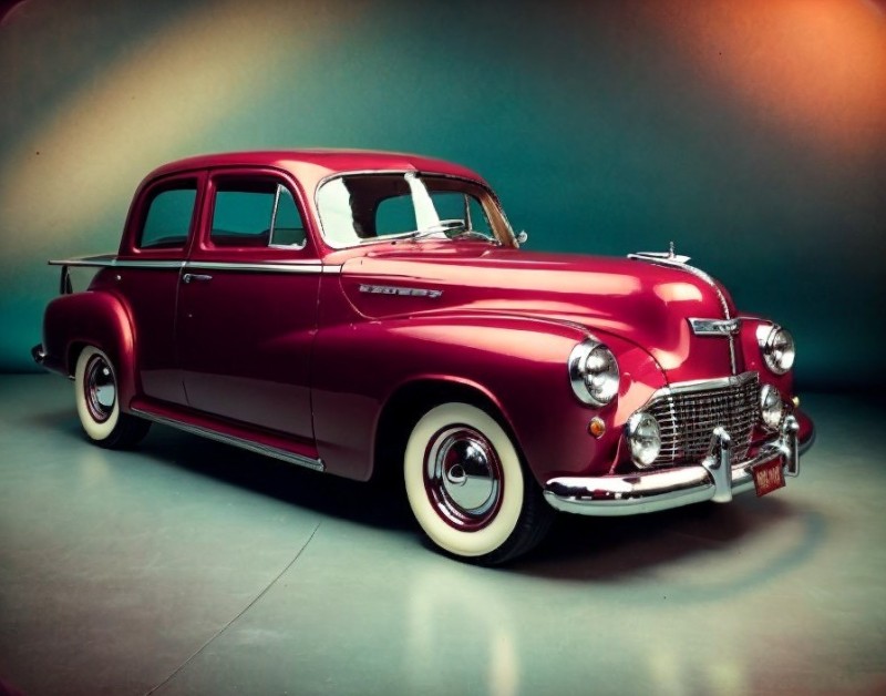 Create meme: retro car, 1947 chevrolet fleetline, 1946 ford sedan