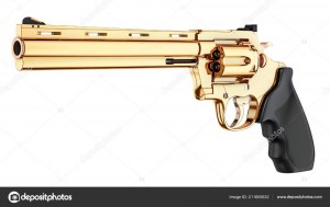 Create meme: gun revolver Anaconda, revolver, revolver colt Magnum Python