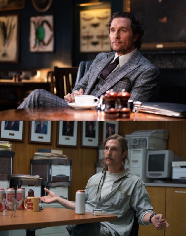 Create meme: The Real Detective Matthew McConaughey, McConaughey true detective meme, Matthew McConaughey meme