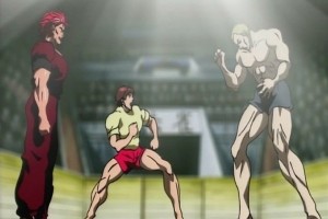 Create meme: Baki the Grappler season 1 24 series, anime Baki the Grappler season 1 episode 1, Baki The Grappler