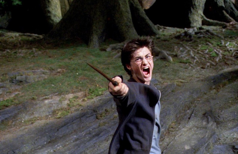 Create meme: Harry Potter spell, Harry Potter wand movement spells, prisoner of azkaban harry Potter