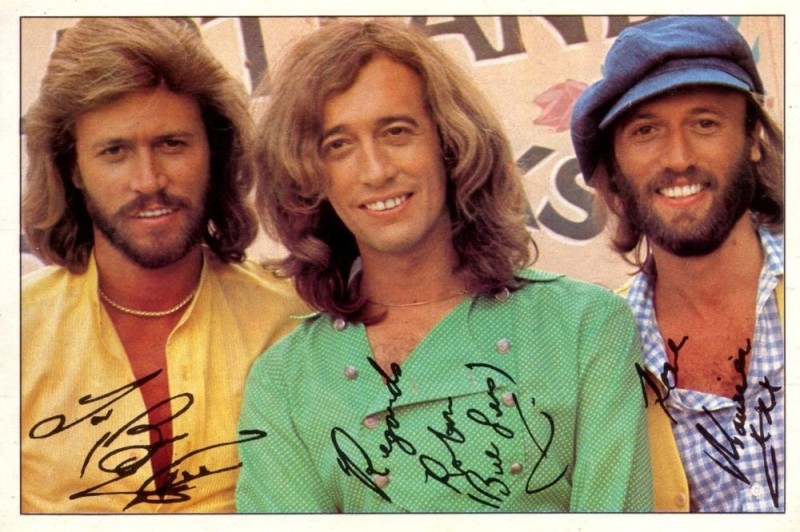 Create meme: bee gees, bee gees band, Barry gibb