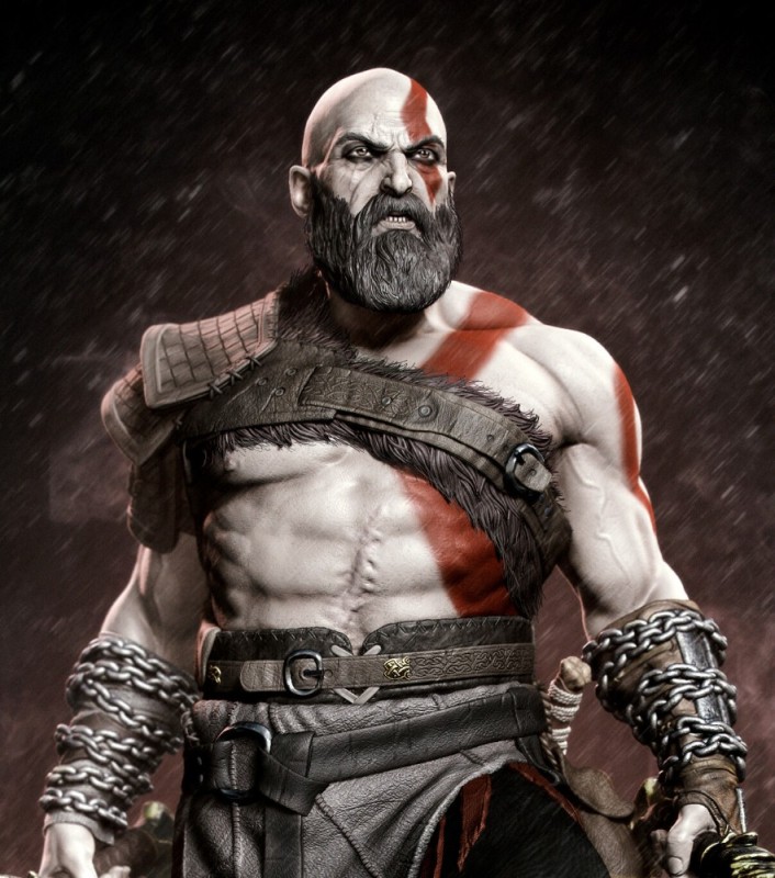 Создать мем: kratos, god of war кратос, бог войны кратос