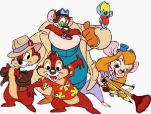 Create meme: to the rescue, gadget, chip and dale