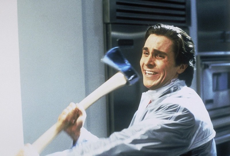 Create meme: christian bale american psycho