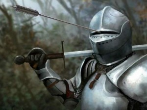 Create meme: a knight in armor, medieval knight, knight with sword