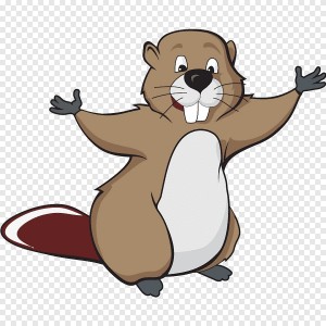 Create meme: beavers cartoon, beaver