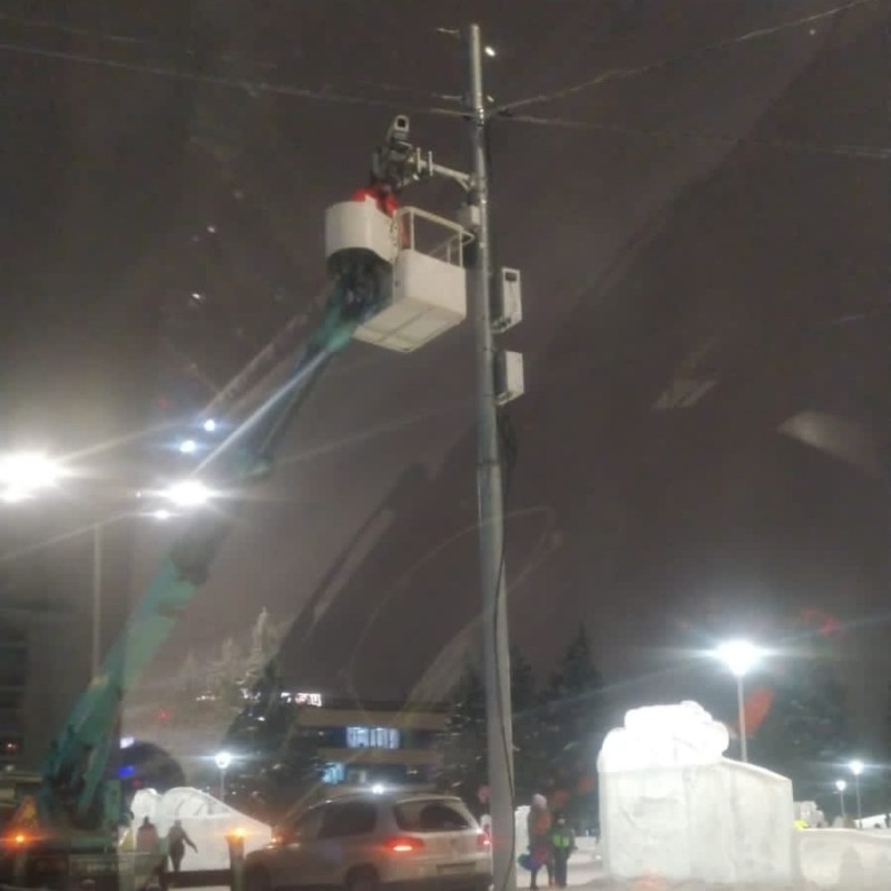 Create meme: camera on a pole, camera , radars in Tashkent