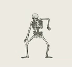 Создать мем: танцующие скелеты, эскиз танцующие скелеты, скелет рисунок